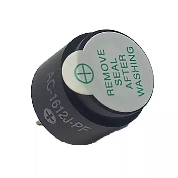 AATC Buzzers Electromagnetic 180 mA Current Rating 5 VAC Voltage Rating, AC-1005G-P