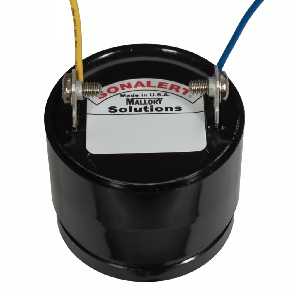 MALLORY Alarms Piezoelectric 40 mA Current Rating 48 VDC Voltage Rating, SCE048LD2VC1S