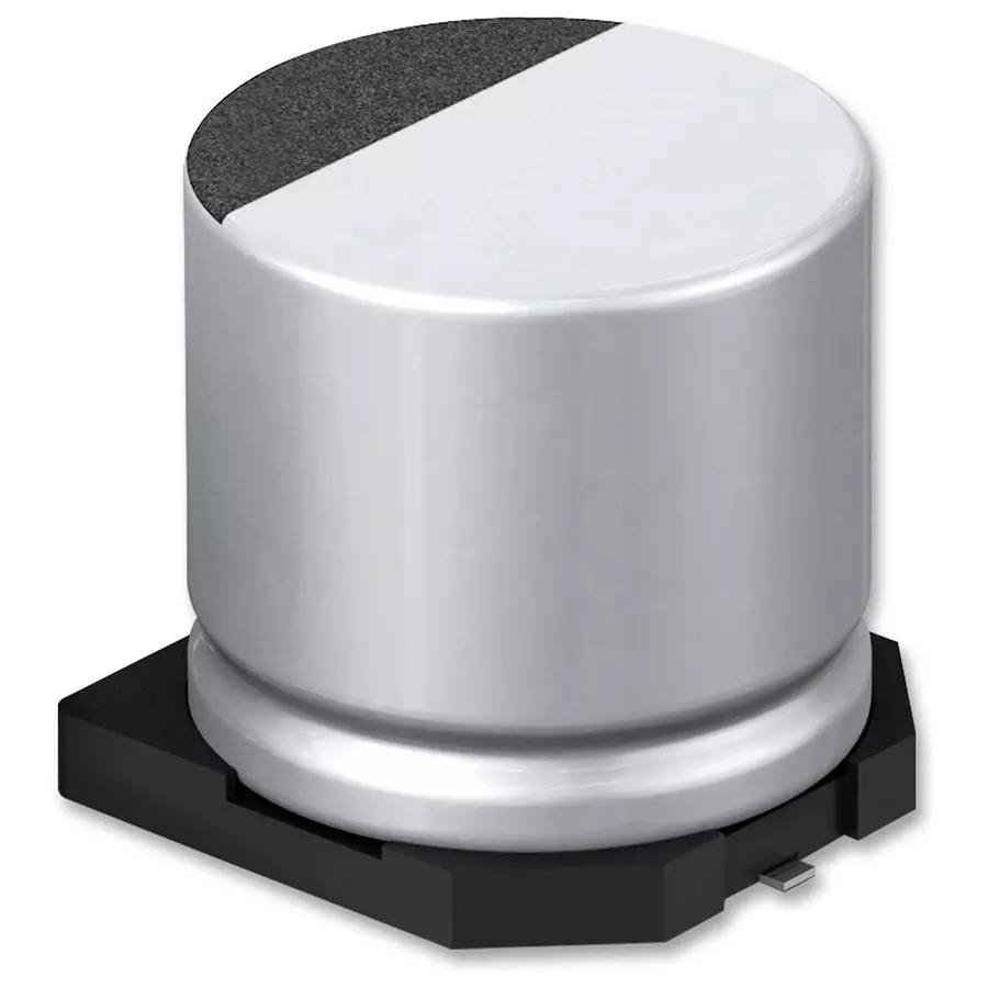 Panasonic CAP, ALU ELEC, HYBRID, 56UF, 25V, RADIAL, EEHZA1E560P