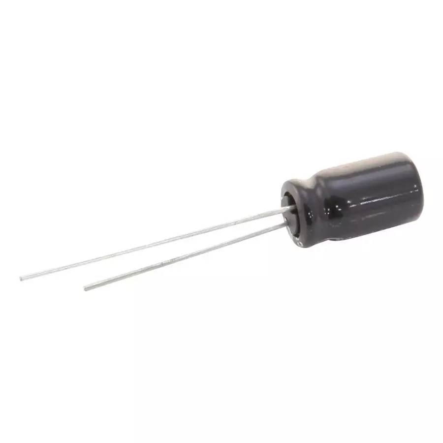 Panasonic CAP, ALU ELEC, 220UF, 50VDC, RADIAL, EEUFR1H221B (Pack of 6000)
