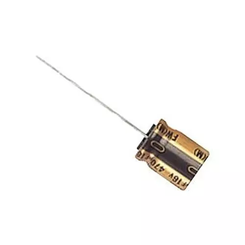 NICHICON Capacitor Alum Elect, 2200Uf, 50V, 20%, Radial, UFW1H222MHD
