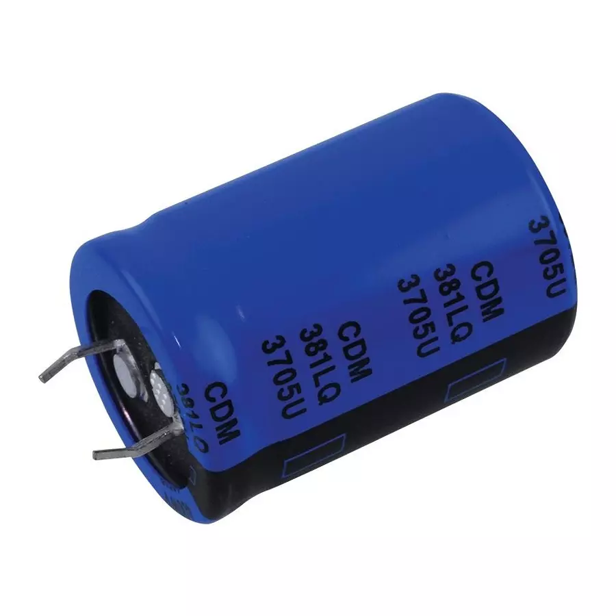 CORNELL DUBILIER Aluminum Electrolytic Capacitor 220Uf, 400V, 20%, Snap-In, 381LQ221M400J032