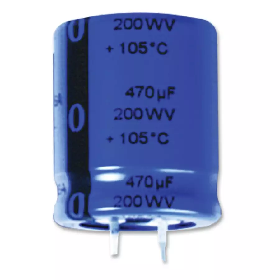 CORNELL DUBILIER Cap, 220µf, 450V, Alu Elec, Snap In, SLP221M450E3P3