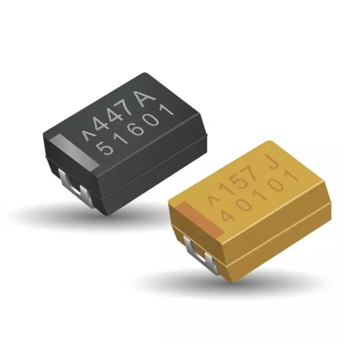 KYOCERA AVX TCJ Polymer Capacitor Surface Mount 10 V DC 220 µF Tantalum, TCJY227M010R0015 (Pack of 5)