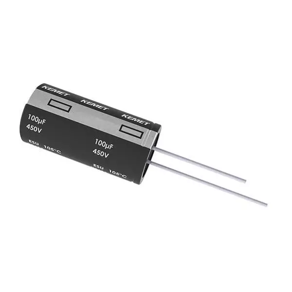 Kemet General Purpose Electrolytic Capacitor Radial Leaded 6.8 uF Capacitance, ESU685M400AH8KA