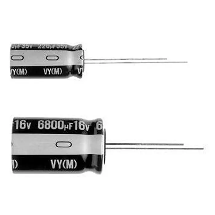 NICHICON High Temp Electrolytic Capacitor Radial Leaded 22 uF Capacitance, UVY2W220MHD1TO