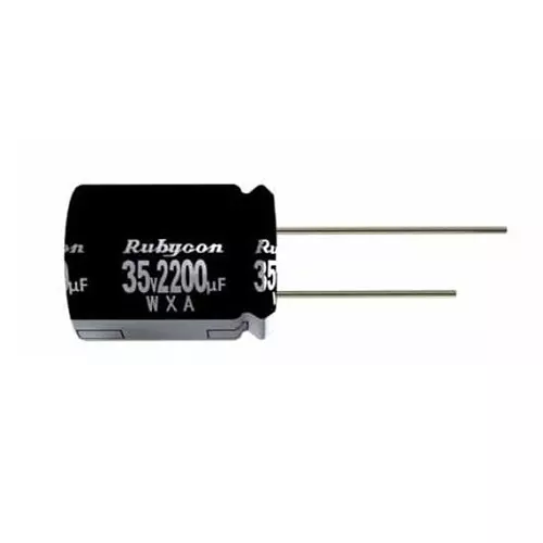 RUBYCON General Purpose Electrolytic Capacitor Radial Leaded 1000 uF Capacitance, 50WXA1000MEFC16X20