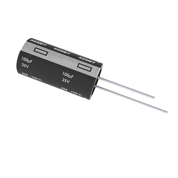 Kemet General Purpose Electrolytic Capacitor Radial Leaded 2.2 uF Capacitance, ESE225M400AG3AA