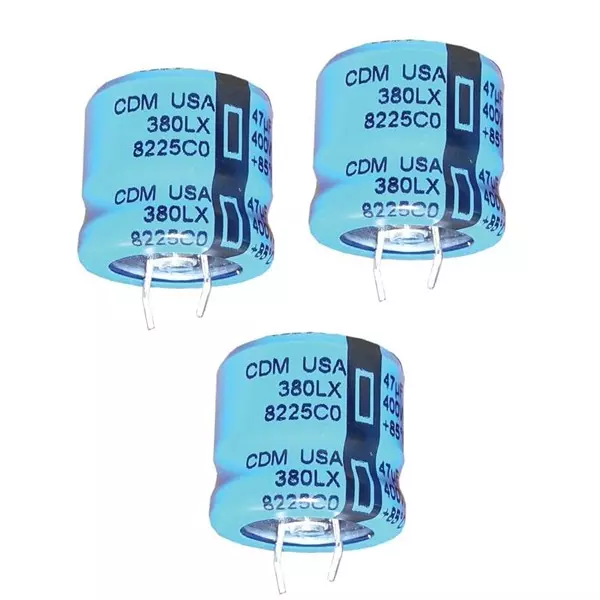 Knowles Aluminium Electrolytic Capacitor Snap In 10000 uF Capacitance, 380LX103M025H032