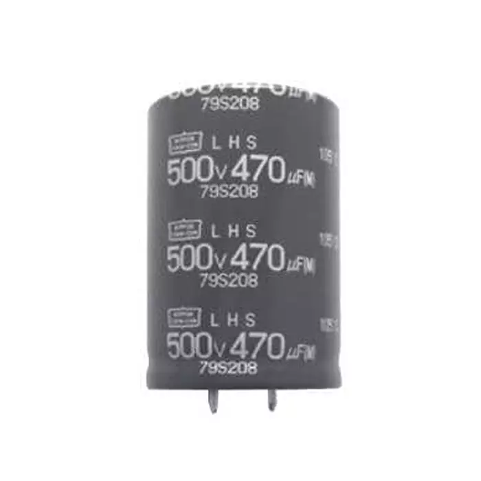 CHEMI-CON Aluminium Electrolytic Capacitor Snap In 390 uF Capacitance, ELHS501VSN391MA45S