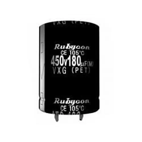 RUBYCON Aluminium Electrolytic Capacitor Snap In 2700 uF Capacitance, 100VXG2700MEFCSN30X45