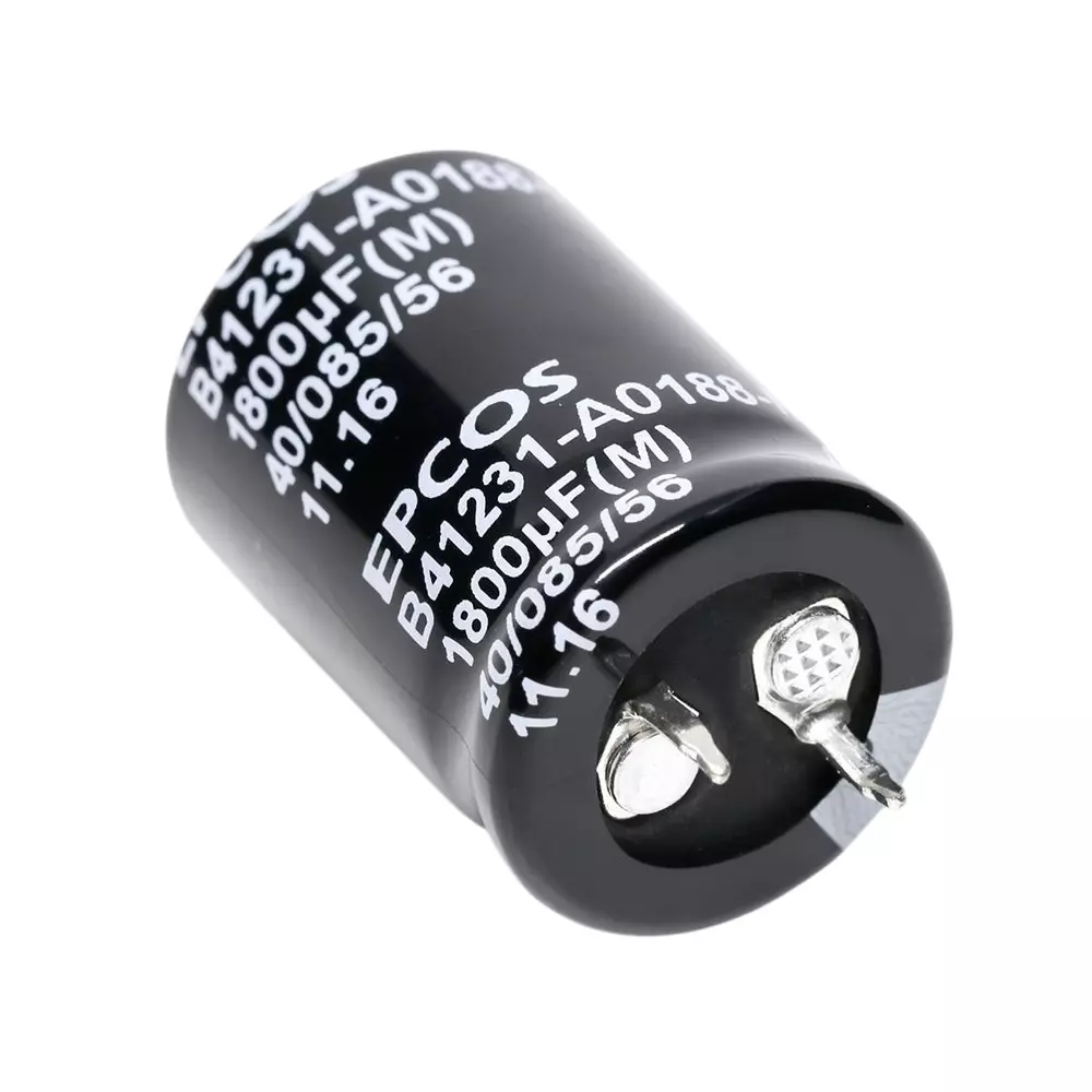 TDK General Purpose Electrolytic Capacitor Snap In 3300 uF Capacitance, B41231B6338M000
