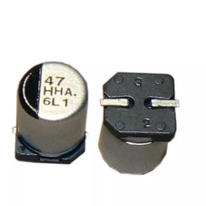 Knowles High Temp Electrolytic Capacitor 47 uF Capacitance 16 VDC, 598-AHA476M16D16T-F