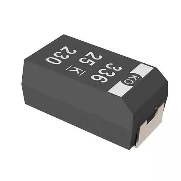 Kemet Polymer Tantalum Capacitor SMD/SMT Termination 10 uF Capacitance, T521B106M035ATE100