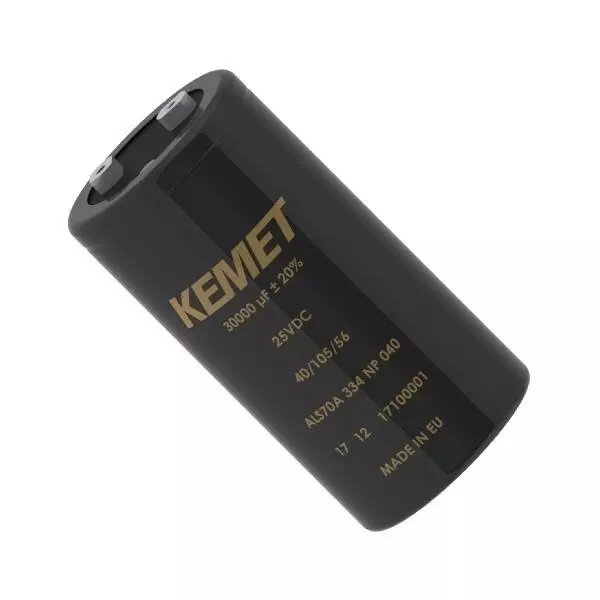 Kemet Aluminum Electrolytic Capacitor 200 VDC 1500 uF Capacitance, ALS71A152DB200