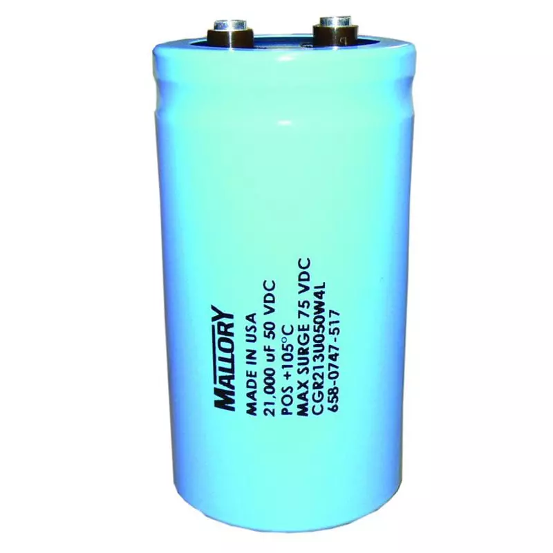 Knowles High Temp Electrolytic Capacitor 40 VDC 3900 uF Capacitance, CGR392U040R3C