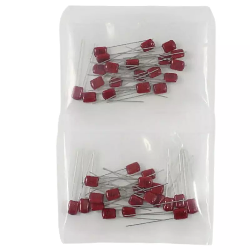 Toshin Kogyo Polypropylene Film Capacitor 100 V Rated Voltage, 2AUPZ152JE (Pack of 20)