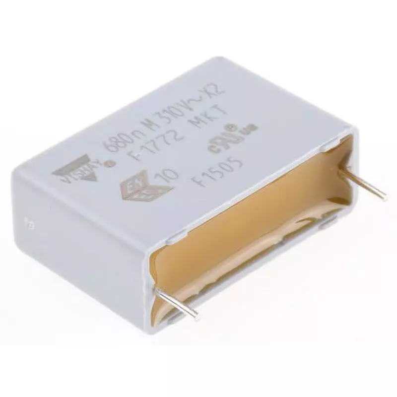 Vishay Polyester Capacitor 15.3x26.3x26.3 mm Dimension, F17724682260 (Pack of 5)