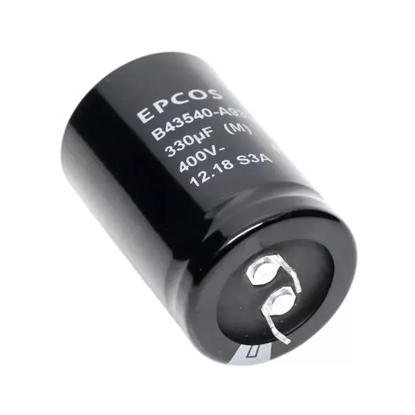 Epcos Aluminium Electrolytic Capacitor 22 mm Diameter 40 mm Length, B43630A5227M060