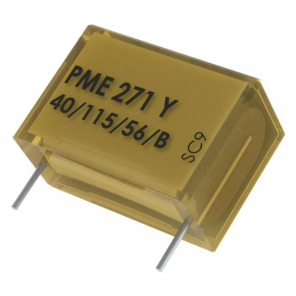 Kemet Safety Capacitors 0.1µF, 20%, PAPER, RADIAL, PME271YD6100MR30