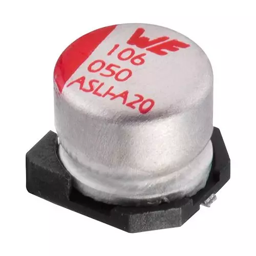 WURTH ELEKTRONIK Aluminium Electrolytic Capacitor, 47µf, 63V, SMD, 865080753013