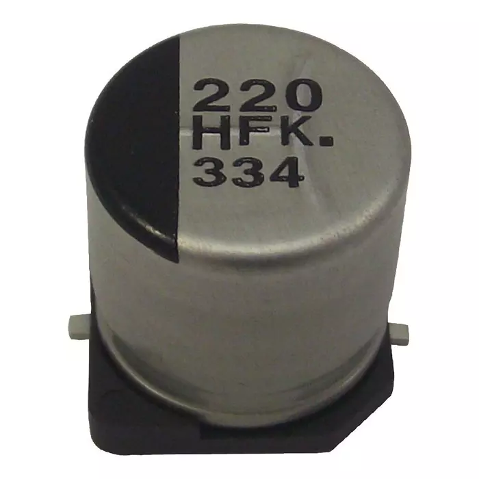 Panasonic CAP, 100µF, 10V, RADIAL, SMD REEL, EEEFC1A101P (Pack of 1000)