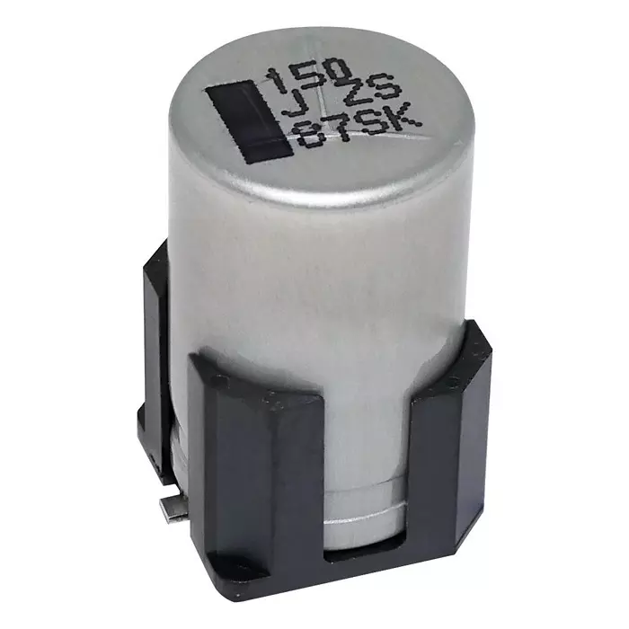 Panasonic CAP, 220UF, 50V, ALU ELEC, HYBRID, SMD, EEHZS1H221V