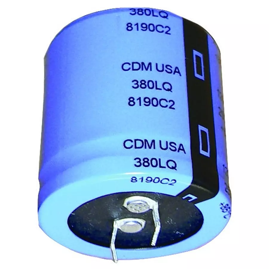 CORNELL DUBILIER Aluminum Electrolytic Capacitor 270Uf, 400V, 20%, Snap-In, 380LQ271M400K022
