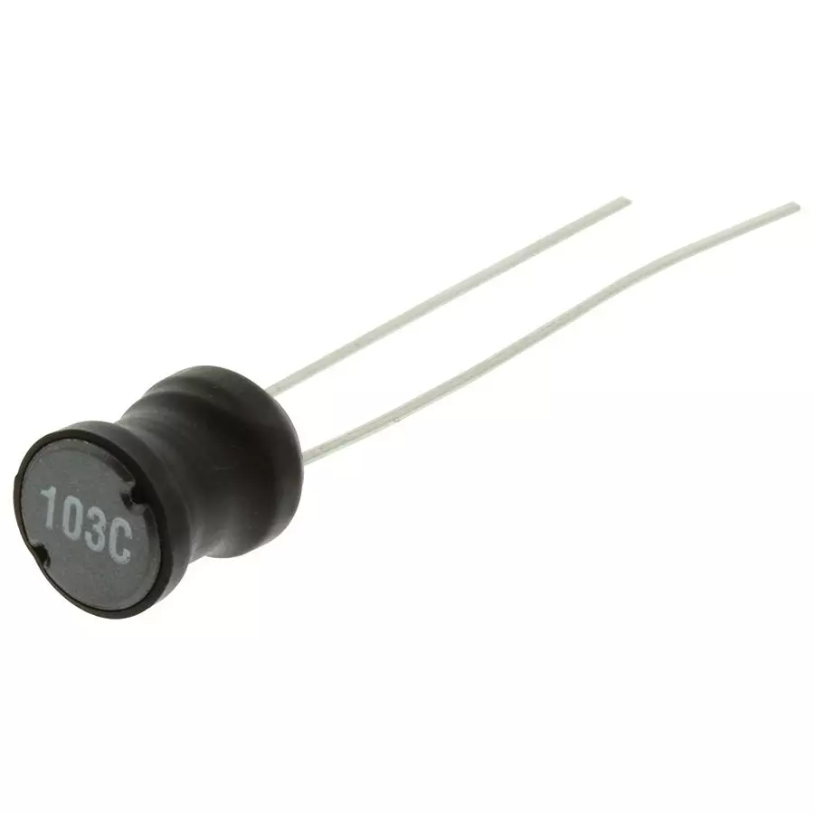 MURATA POWER SOLUTIONS Inductor, 10Uh, 10%, 3A, Th Radial, 13R103C