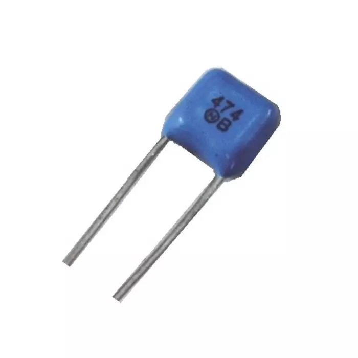 NISSEI mmT Polyester Capacitor PET 63 V DC ±5% 100 nF Through Hole, MMT0063J10400000000 (Pack of 10)