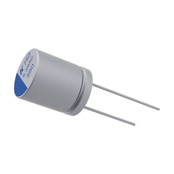 KEMET Aluminium Electrolytic Capacitor 470 µf, 6.3 V, Alu Ele Th, Polymer, A750EK477M0JAAE018