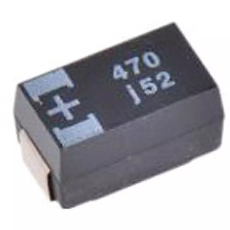 Panasonic Polymer Capacitor 470 μF Capacitance, 6THB470M (Pack of 2 Pcs)