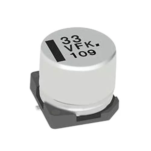 Panasonic Aluminum Electrolytic Capacitor 1000 uF Capacitance 6.3 VDC, 667-EEE-FK0J102AL