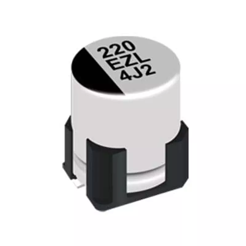 Panasonic Aluminum Hybrid Polymer Capacitor 680 uF Capacitance 25 VDC SMD/SMT Termination, 667-EEH-ZL1E681P