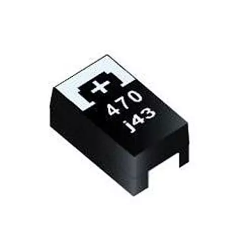 Panasonic Polymer Tantalum Capacitor SMD/SMT Termination 680 uF Capacitance, 6TCE680M
