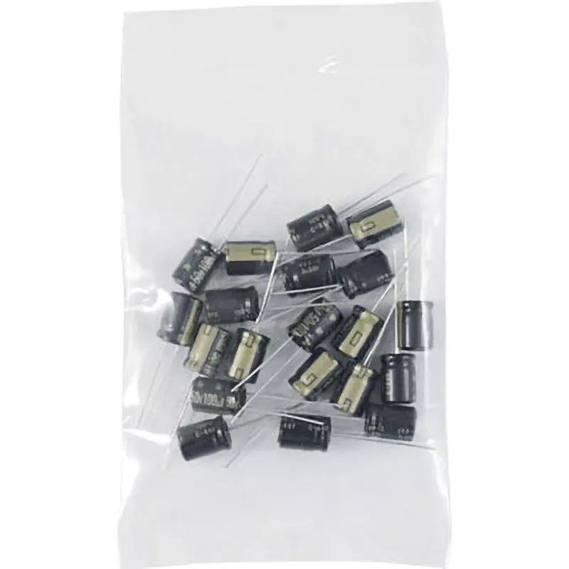 Toshin Kogyo Electrolytic Capacitor 50 V Rated Voltage, 1HUTWE101M0 (Pack of 20)