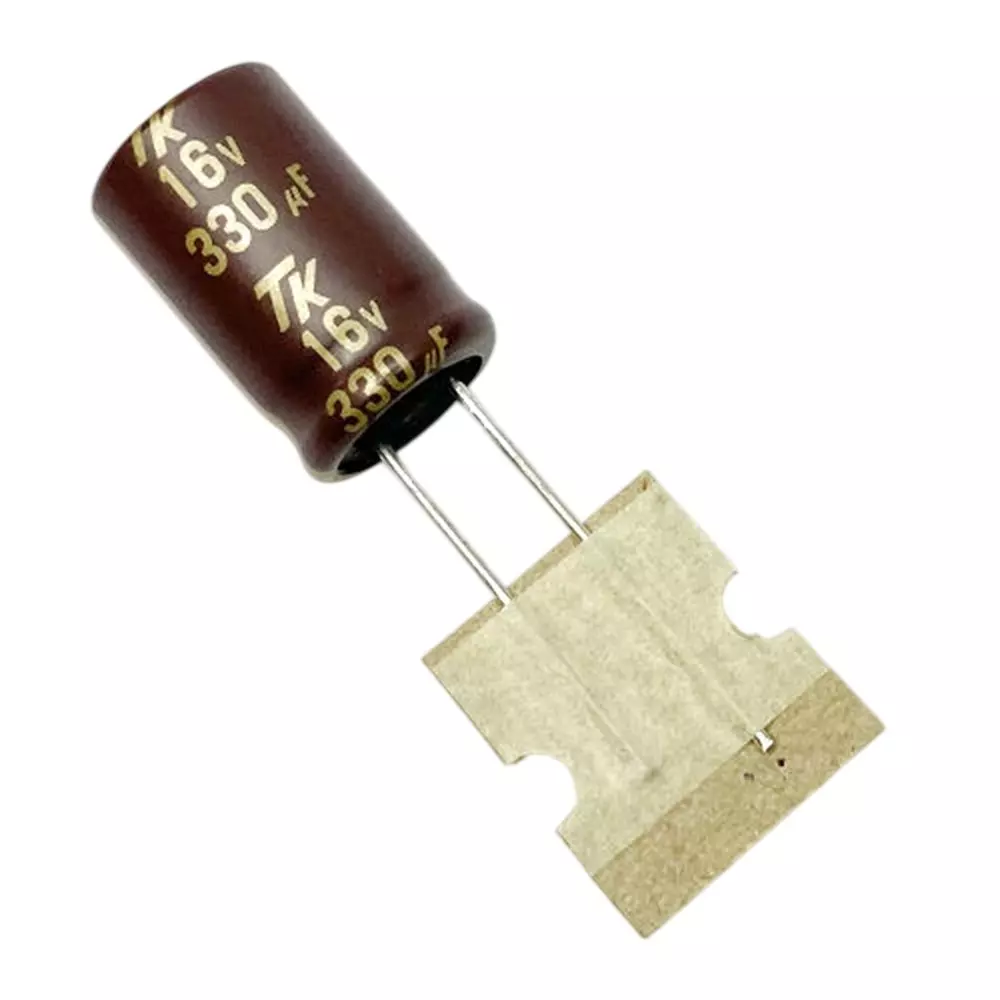 Toshin Kogyo Electrolytic Capacitor 16 V DC Rated Voltage, 1CUTJHTS331M0H20 (Pack of 20)