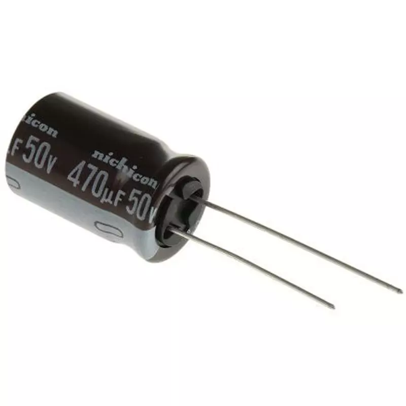 NICHICON Nichicon Capacitor 50dc V Rated Voltage, UPS1H471MHD (Pack of 5)