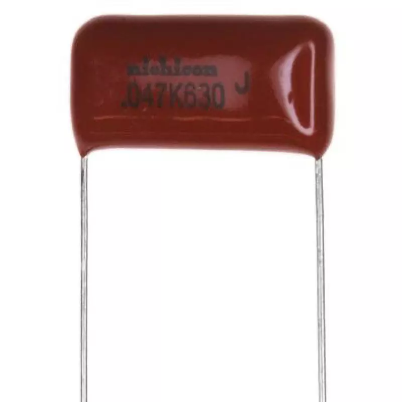 NICHICON Polyester Capacitor AC250, DC 630 V Voltage 150 nF Capacitance, QXK2J154KTP (Pack of 5)