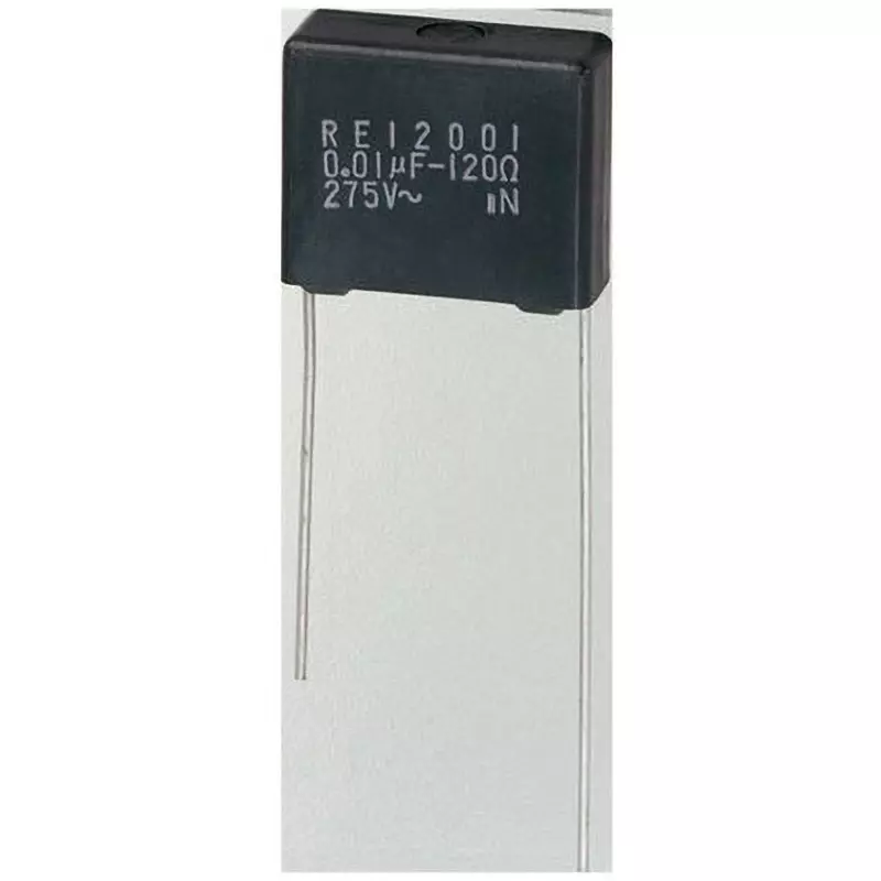 Okaya RC Network Capacitor ±30% Resistance Tolerance 120 Ω Resistance 10 nF Capacitance, RE12001