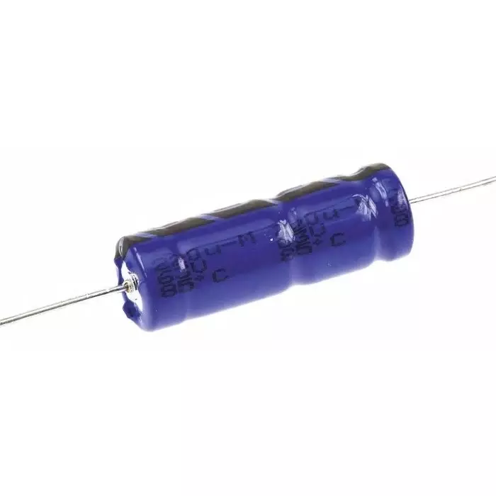 Vishay Aluminium Electrolytic Capacitor Axial, Through Hole 220 µF 63 V DC, MAL202118221E3 (Pack of 5)