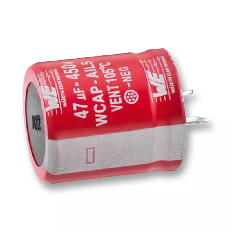 WURTH ELEKTRONIK Capacitor, 470µf, 450V, Alu Elec, Snap-In, 861111485030