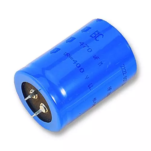 Vishay CAP, 4700µF, 63V, ALU ELEC, SNAP IN, MAL205658472E3