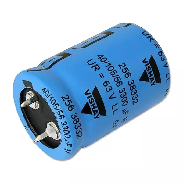 Vishay CAP, 2200µF, 50V, ALU ELEC, SNAP-IN, MAL225621222E3