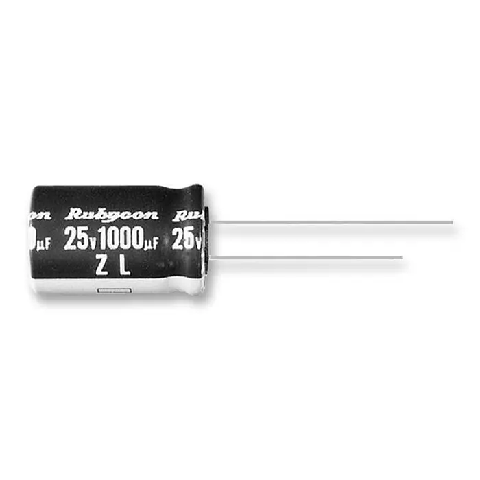 RUBYCON Cap, 470µf, 35V, 20%, 35ZL470MEFC10X20