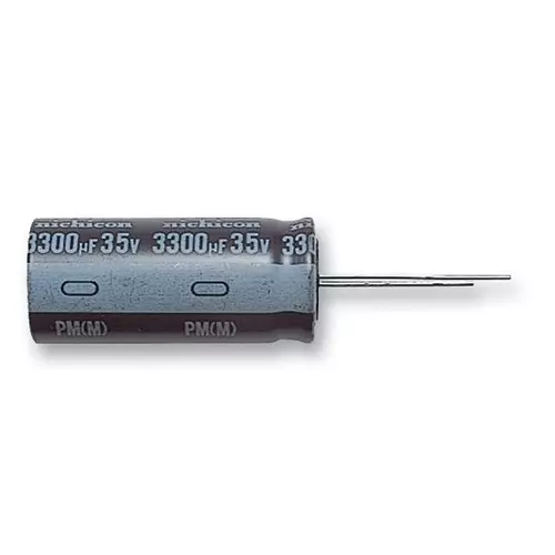 NICHICON Cap, 150µf, 35V, 20%, UPM1V151MPD6TD
