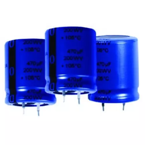 CORNELL DUBILIER Capacitor Alum Elec 10000Uf 25V 20%, Snap-In, SLPX103M025E1P3