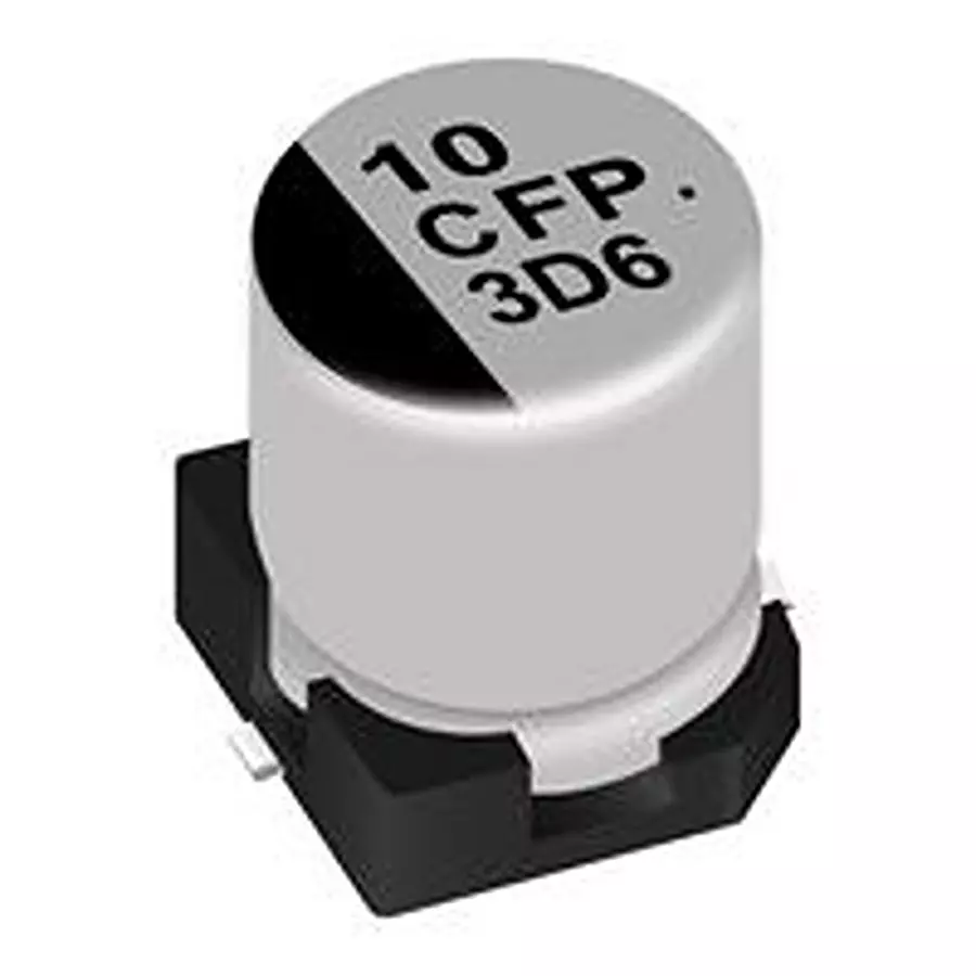 PANASONIC Aluminium Electrolytic Capacitor 33 µf, 35 V, Radial, SMD, EEEFP1V330AP