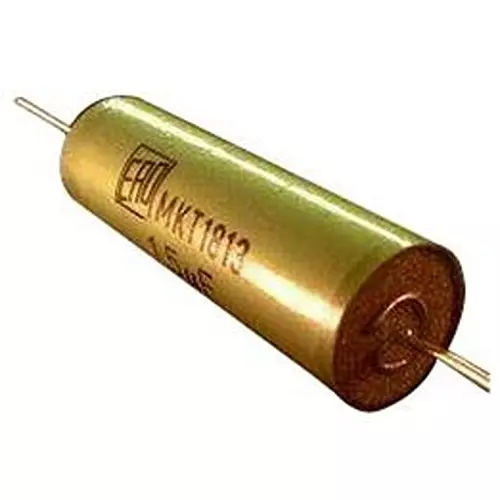VISHAY Capacitor Polyester Film Film 1Uf 5%, 100V,, Mkt1813510014.