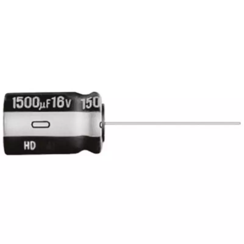 Panasonic Aluminum Electrolytic Capacitor 50 DC V 47 μF Capacitance, EEUHD1H470 (Pack of 10 Pcs)